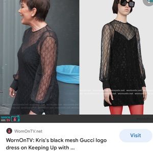 Black Gucci dress(new , never worn )